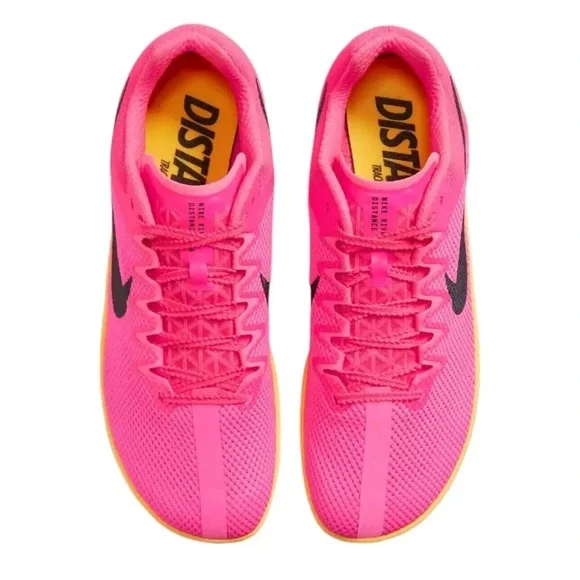 Nike Track Shoes Rival Distance Hyper Pink Running Mens Size 10 DC8725-600